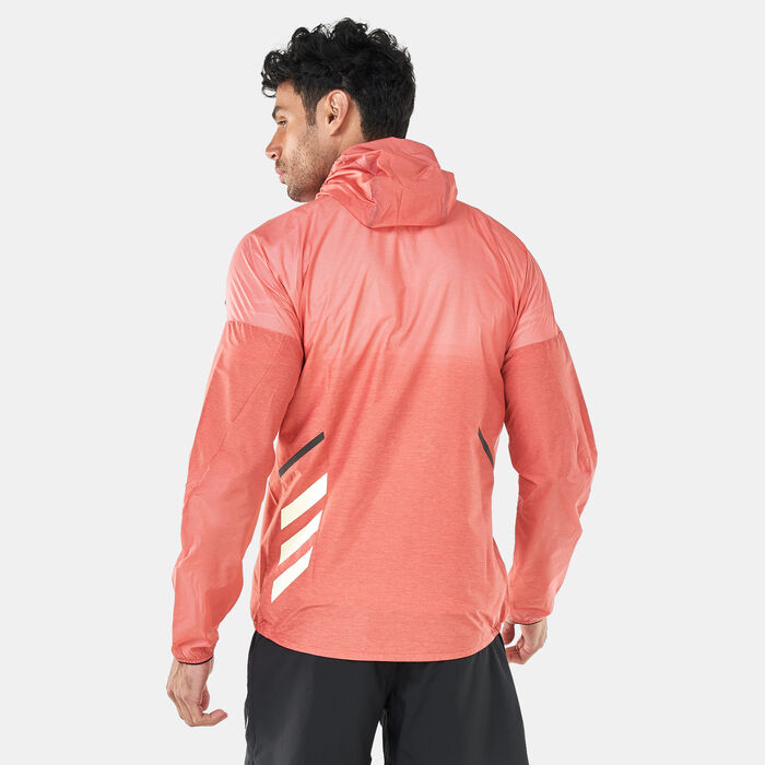 adidas Men's Terrex Agravic Windweave Wind Jacket Red adidas Men's Terrex Agravic Windweave Wind Jacket Red image number 1