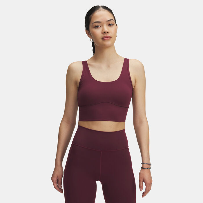 Under Armour Women's Meridian Crop Tank Top Red image number 0