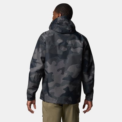 Columbia Men's Hikebound II Printed Hiking Jacket Black Columbia Men's Hikebound II Printed Hiking Jacket Black