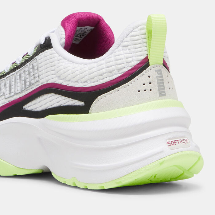 PUMA Women's Softride Divine Shoes White image number 4