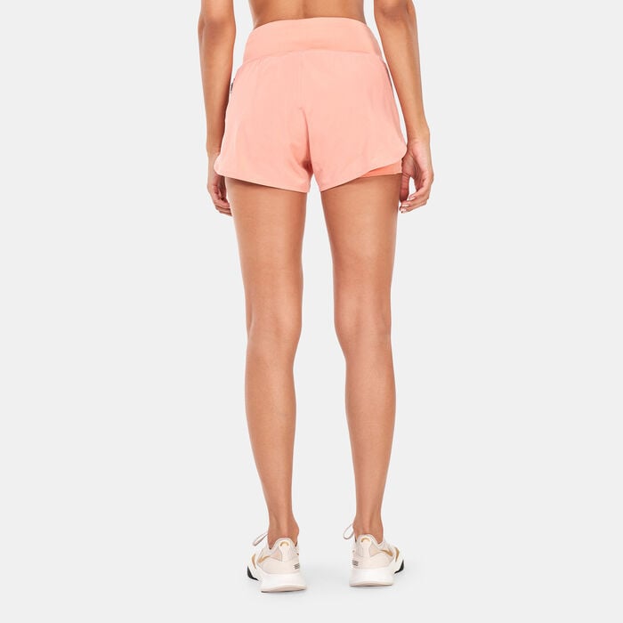 Nike Women's Eclipse Shorts Beige Nike Women's Eclipse Shorts Beige image number 1