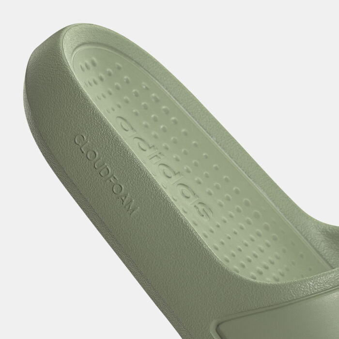 adidas Adilette Flow Slides Green adidas Adilette Flow Slides Green image number 5
