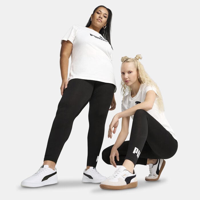 PUMA Women's Essentials No.1 Logo Leggings Black PUMA Women's Essentials No.1 Logo Leggings Black image number 2