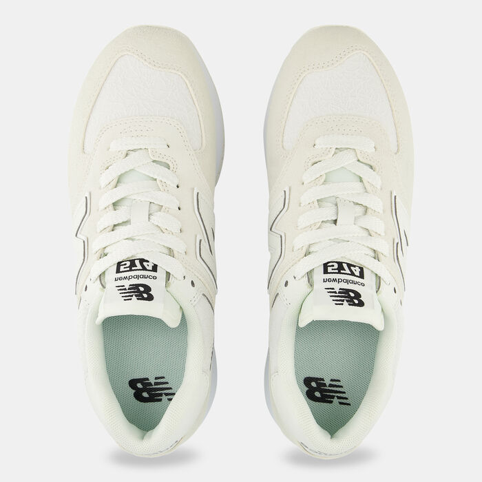 New Balance Women's 574+ Shoes Beige New Balance Women's 574+ Shoes Beige image number 4