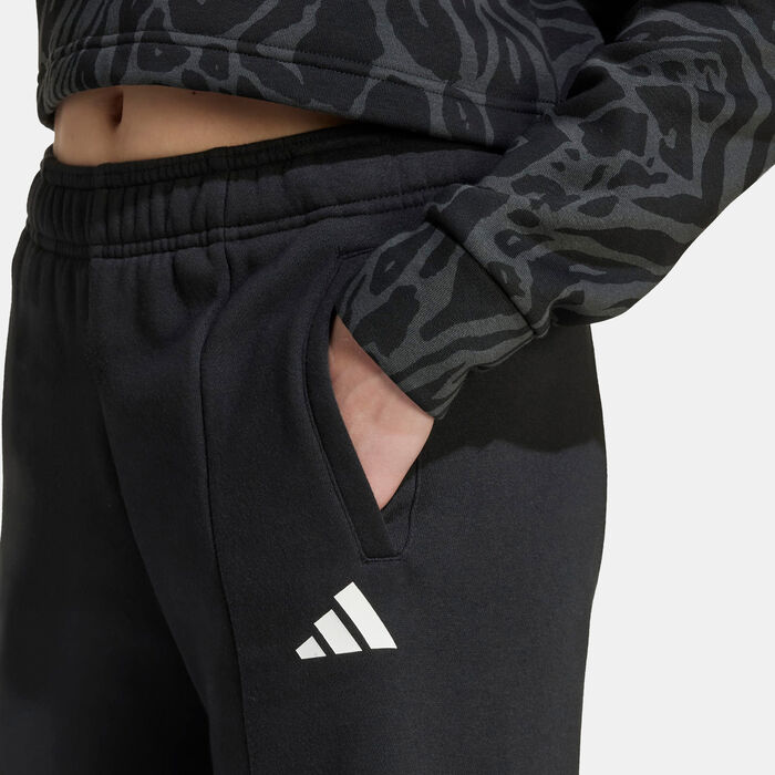 adidas Kids' Future Icons Wide Leg Open Hem Pants Black adidas Kids' Future Icons Wide Leg Open Hem Pants Black image number 3