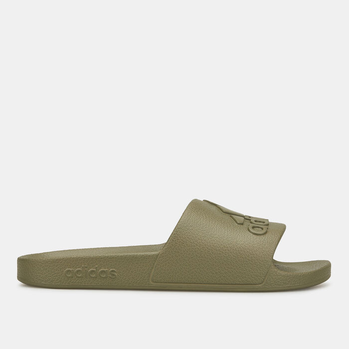 adidas Men's Adilette Aqua Slides Green image number 1
