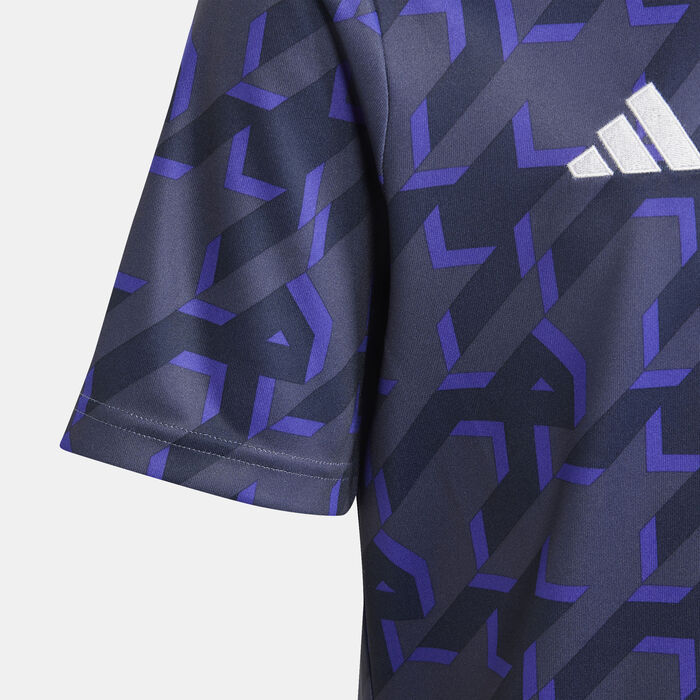 adidas Kids' Real Madrid Pre-Match Football Jersey Multi-Color adidas Kids' Real Madrid Pre-Match Football Jersey Multi-Color image number 2
