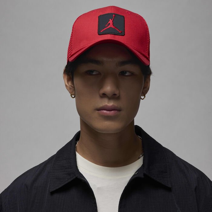 Jordan Rise Structured Cap Red Jordan Rise Structured Cap Red image number 0