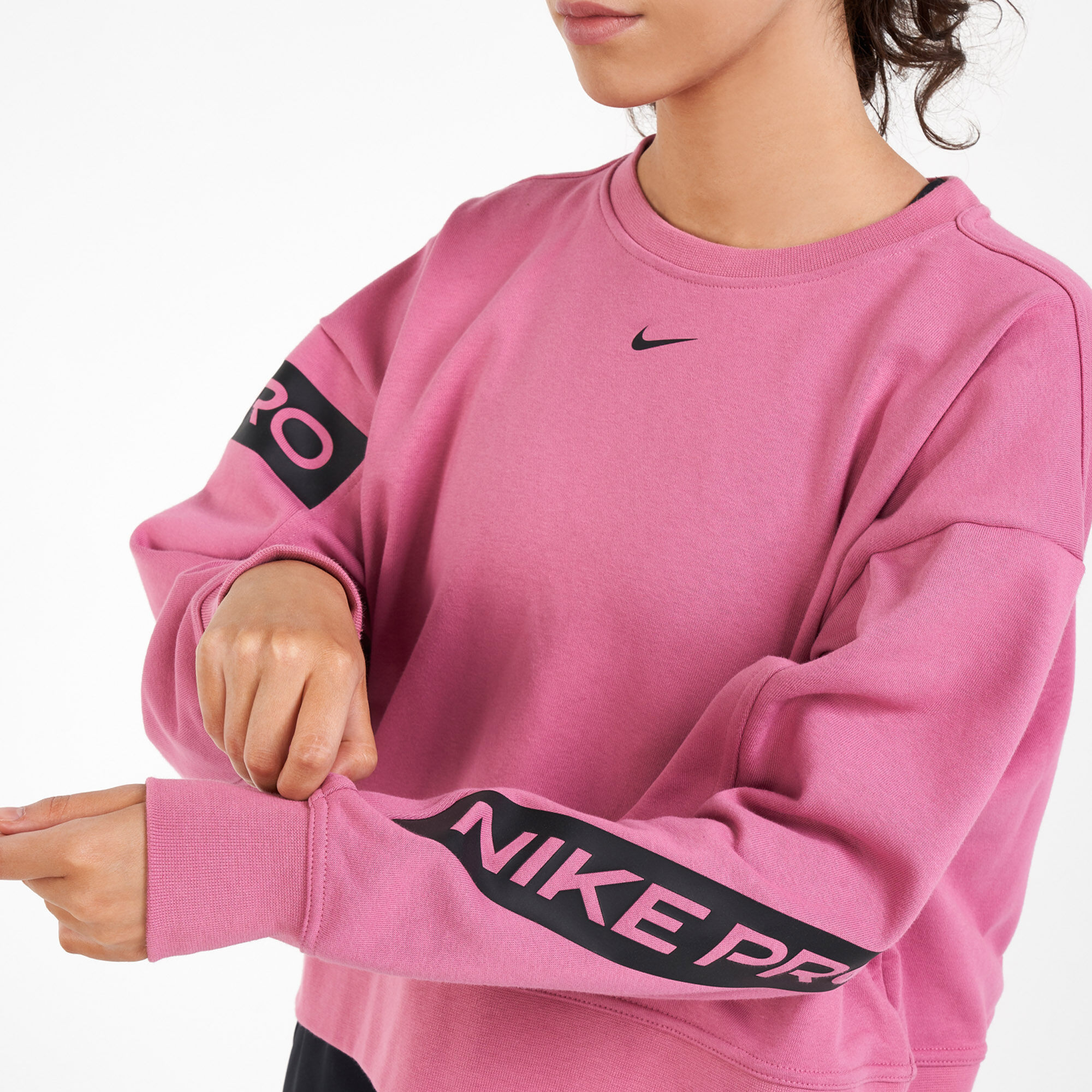 Nike dri sales fit sweatshirt womens