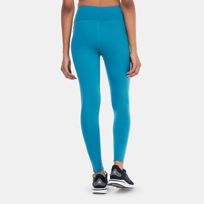 adidas Women's Run Essentials Stay in Play 7/8 Running Leggings Blue