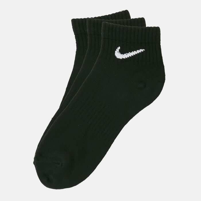 Nike Everyday Ankle Socks (3 Pack) Black image number 0