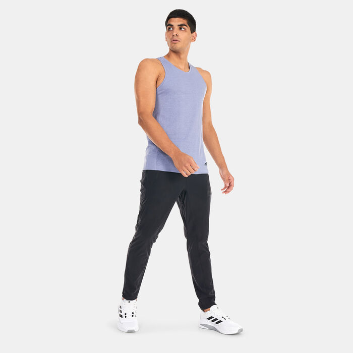 adidas Men's Yoga Training Tank Top Grey adidas Men's Yoga Training Tank Top Grey image number 2