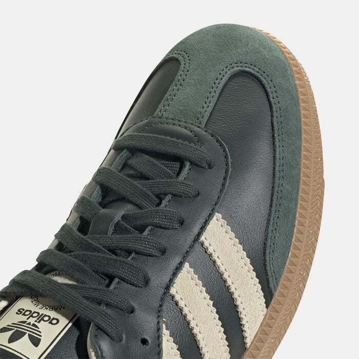 adidas Originals Men's Samba OG Shoes Green adidas Originals Men's Samba OG Shoes Green image number 9