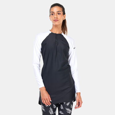 Nike Swim Women's Victory Swimming T-Shirt Black