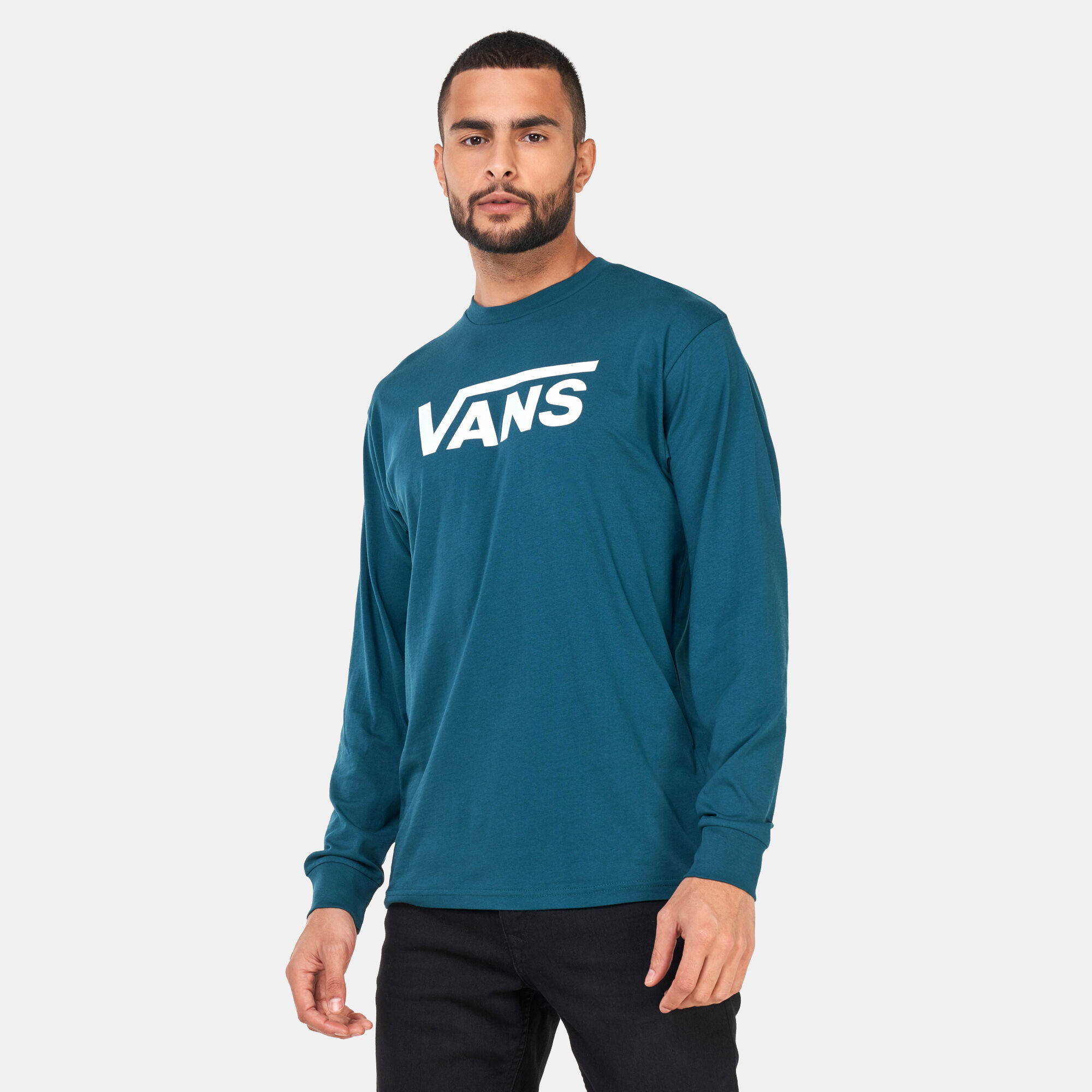 Vans long sleeve mens cheap