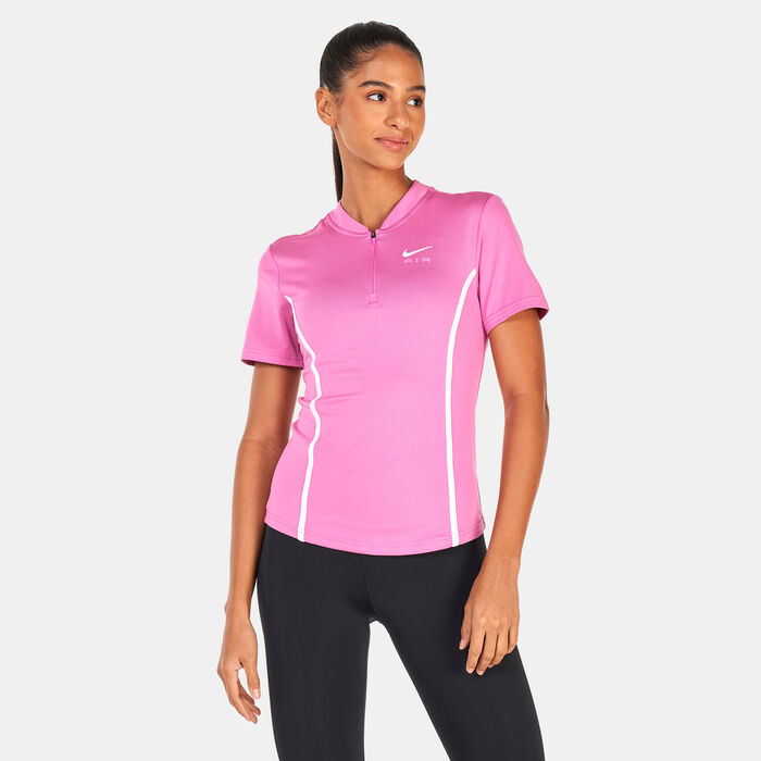 Nike Women's Dri-FIT Air Top Pink Nike Women's Dri-FIT Air Top Pink image number 0