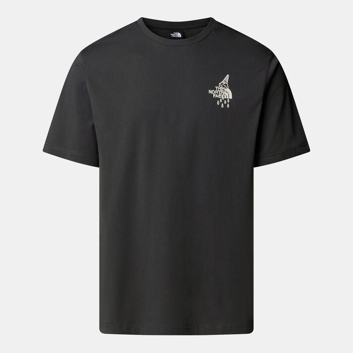 The North Face Men's U Powder Days T-Shirt Grey The North Face Men's U Powder Days T-Shirt Grey image number 0