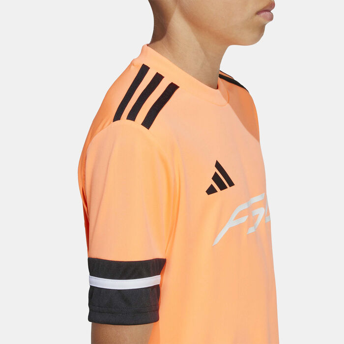 adidas Kids' F50 Football Top Orange image number 4