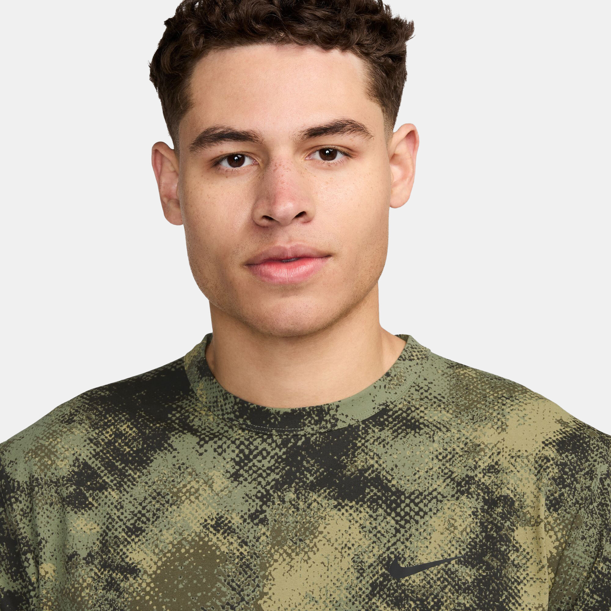 Nike green camo shirt online