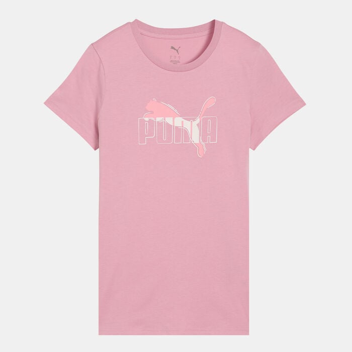PUMA Women's ESS Logo Lab T-Shirt Pink PUMA Women's ESS Logo Lab T-Shirt Pink image number 0