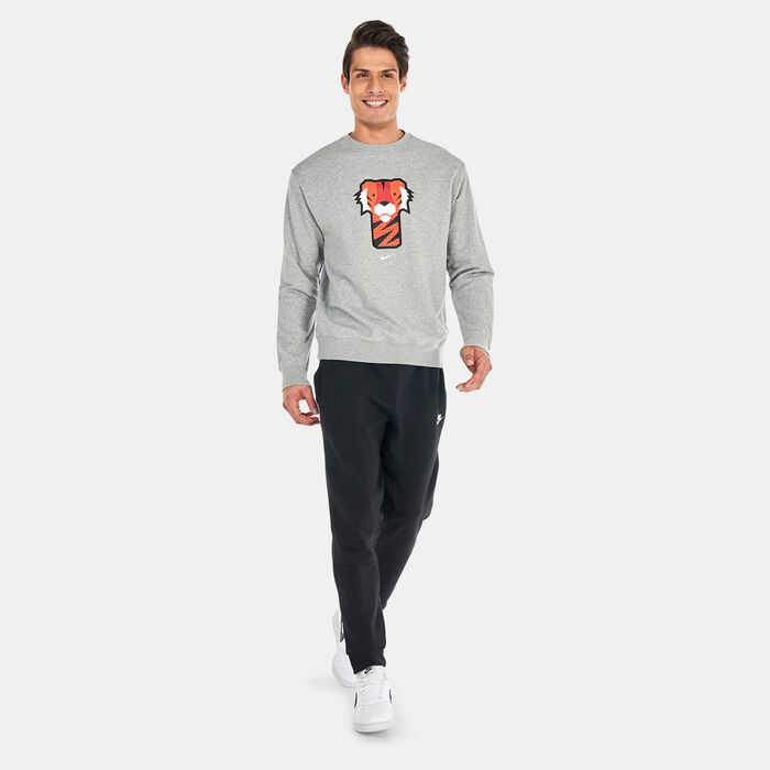 Nike Golf Men's Golf TW Frank Crew Sweatshirt Grey image number 2