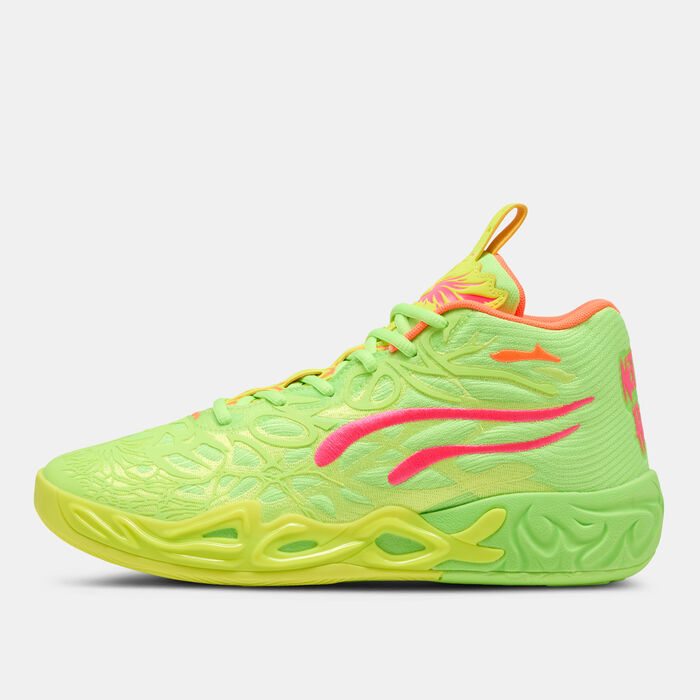 PUMA Men's MB.04 Gem Basketball Shoes Green PUMA Men's MB.04 Gem Basketball Shoes Green image number 2