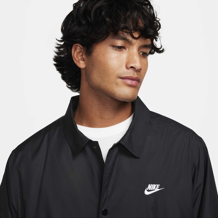 Nike Men's Club Coaches' Jacket Black Nike Men's Club Coaches' Jacket Black image number 2