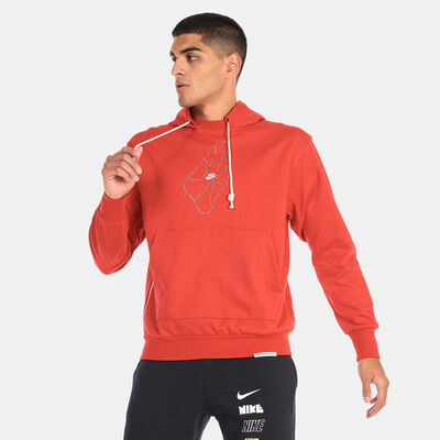 Jordan Men's Dri-FIT Standard Issue Basketball Hoodie Red
