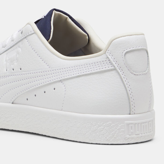 PUMA Men's Clyde Varsity II Shoes White PUMA Men's Clyde Varsity II Shoes White image number 5