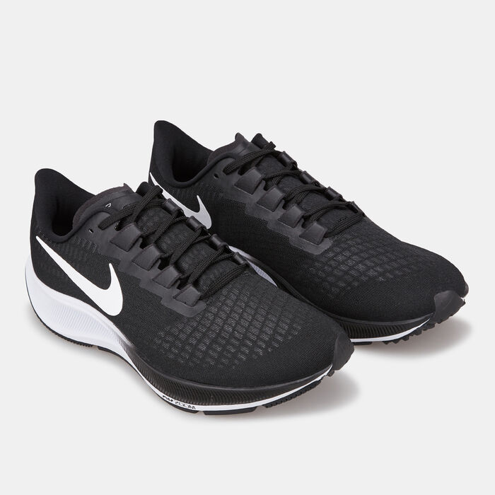 Nike Men's Air Zoom Pegasus 37 Shoe Black Nike Men's Air Zoom Pegasus 37 Shoe Black image number 1