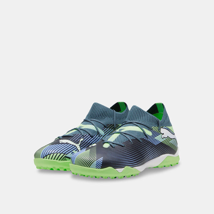 PUMA Kids' FUTURE 7 MATCH Turf Ground Football Shoes White image number 1