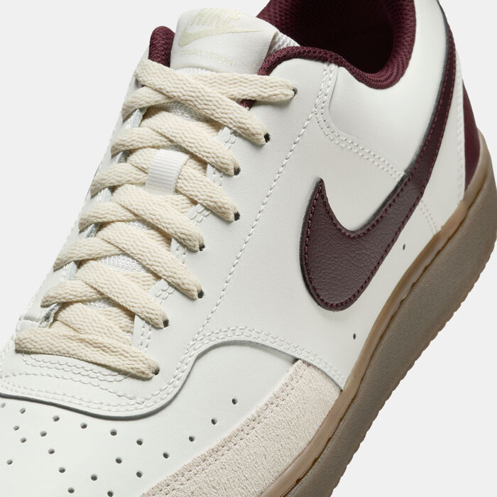 Nike Men's Court Vision Low Shoes Ivory Nike Men's Court Vision Low Shoes Ivory image number 6