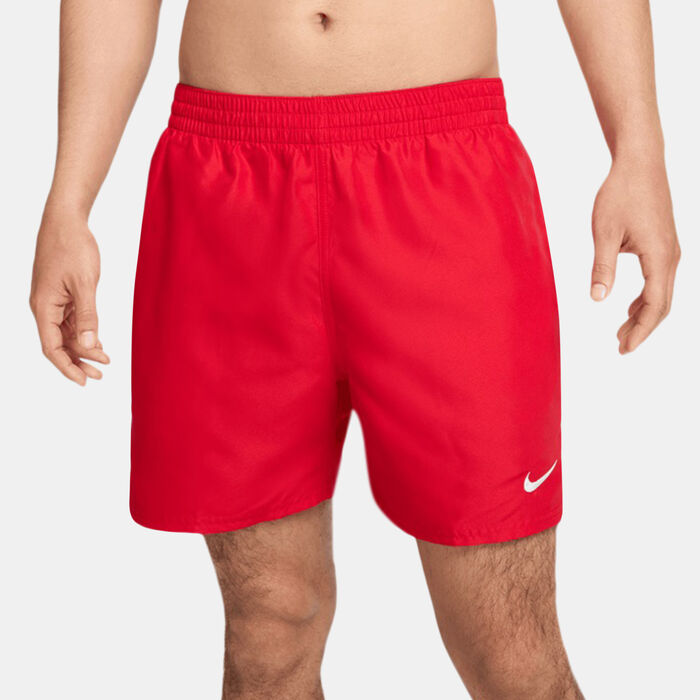 Nike Swim Men's Swimming Volley Shorts Red image number 2