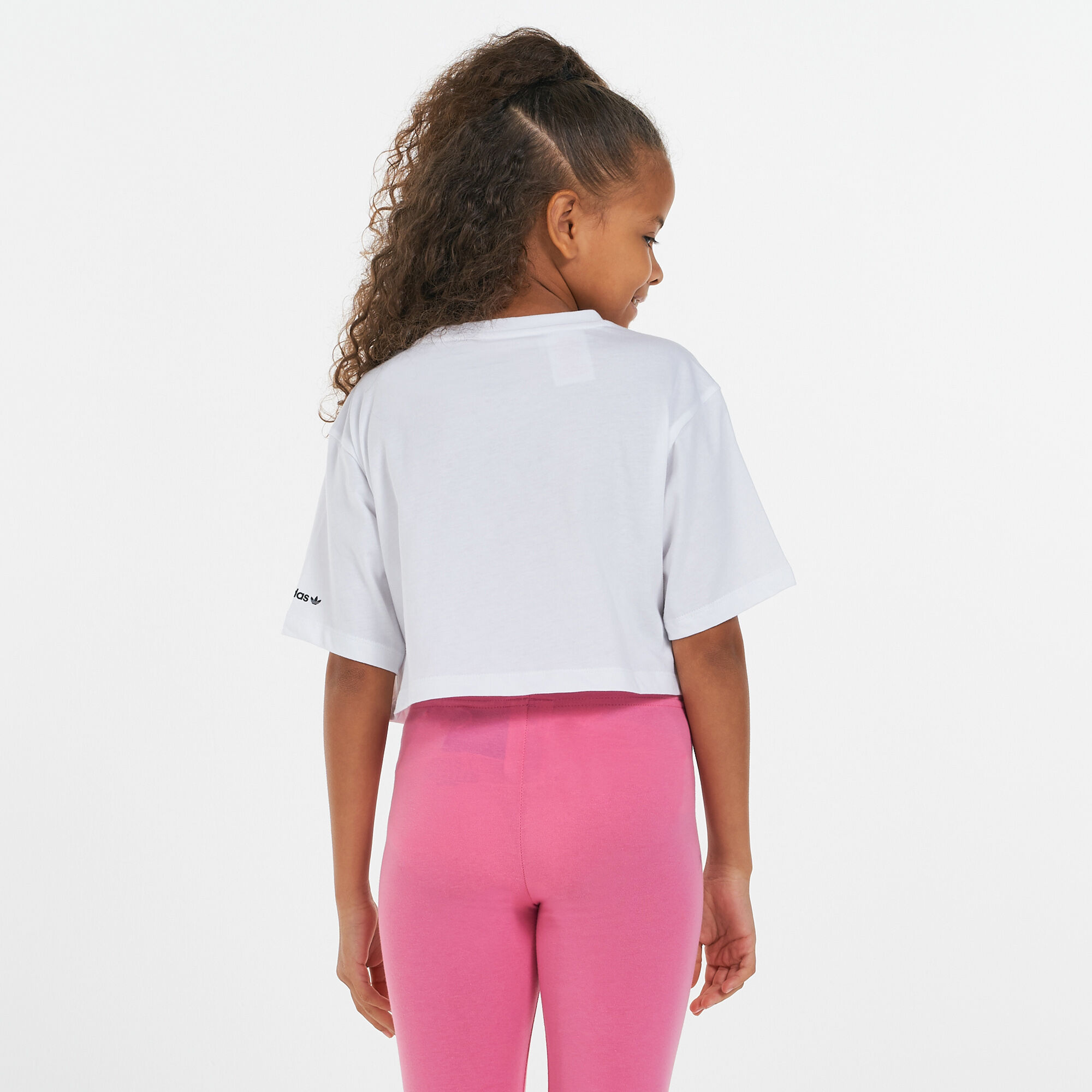 Adidas kids online crop top