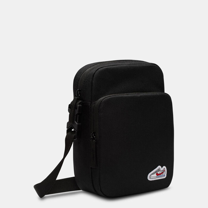 Nike Men's Cortez Heritage Crossbody Bag Black Nike Men's Cortez Heritage Crossbody Bag Black image number 1