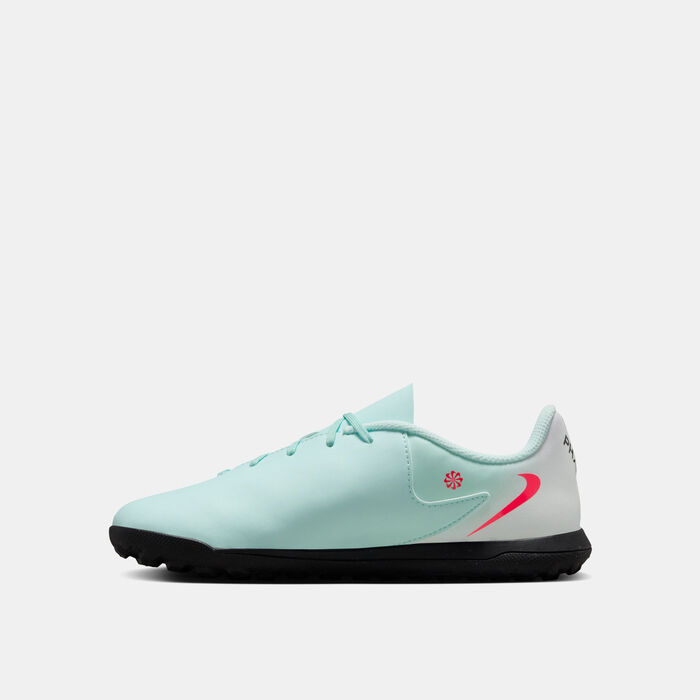 Nike Kids' Phantom GX 2 Academy Turf Ground Football Shoes (Younger Kids) Green image number 2