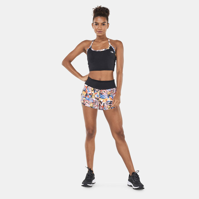 The North Face Women’s Printed Arque 3-inch Shorts Multi-Color image number 2