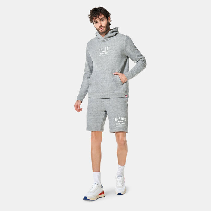 Tommy Hilfiger Men's Graphic Print Hoodie Grey Tommy Hilfiger Men's Graphic Print Hoodie Grey image number 2