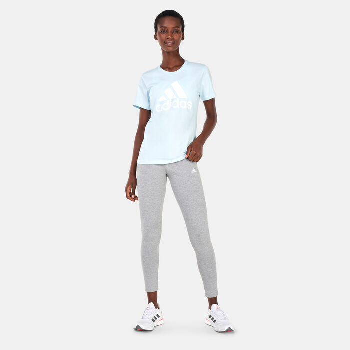 adidas Women's Essentials Logo T-Shirt Blue adidas Women's Essentials Logo T-Shirt Blue image number 2