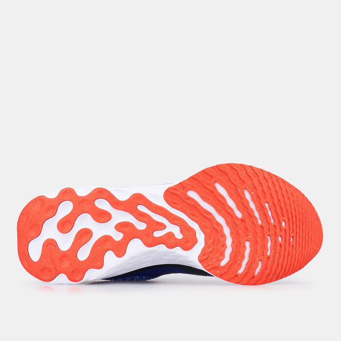 Nike Women's Infinity React 3 Road Running Shoe Blue Nike Women's Infinity React 3 Road Running Shoe Blue image number 3