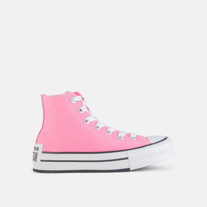 Converse Kids' Chuck Taylor All Star Eva Lift Platform Shoes Pink Converse Kids' Chuck Taylor All Star Eva Lift Platform Shoes Pink image number 0