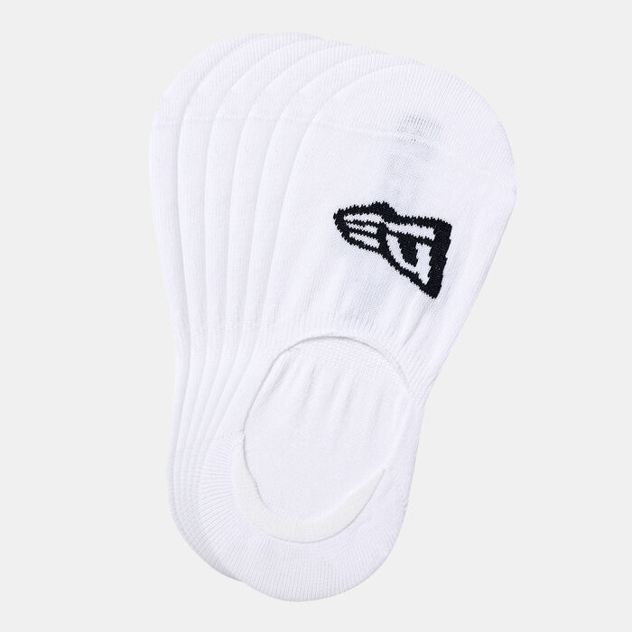New Era Flag Invisible Socks (3 Pack) White New Era Flag Invisible Socks (3 Pack) White image number 0