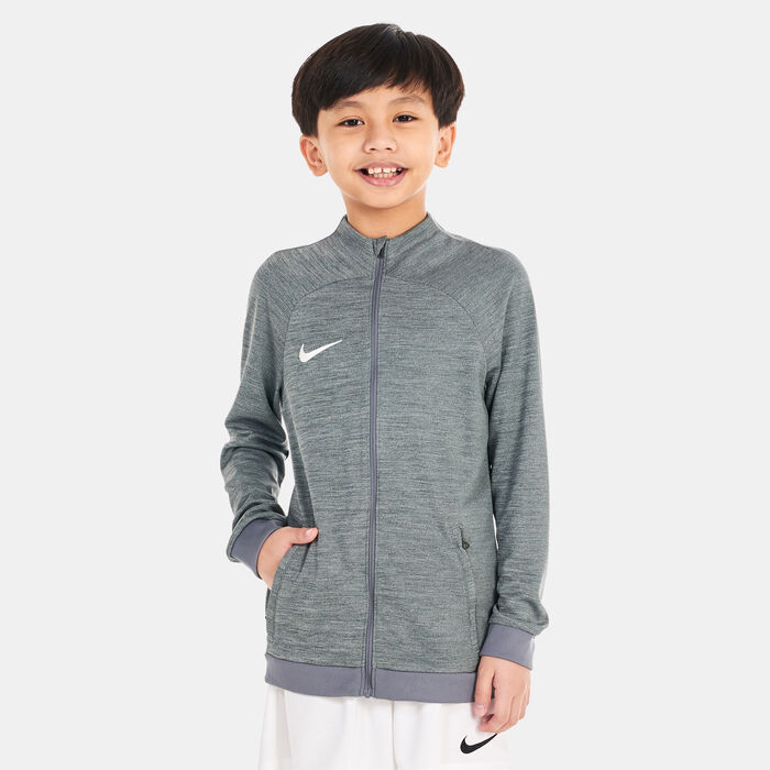 Nike Kids' Dri-FIT Academy Football Track Jacket (Older Kids) Grey image number 0