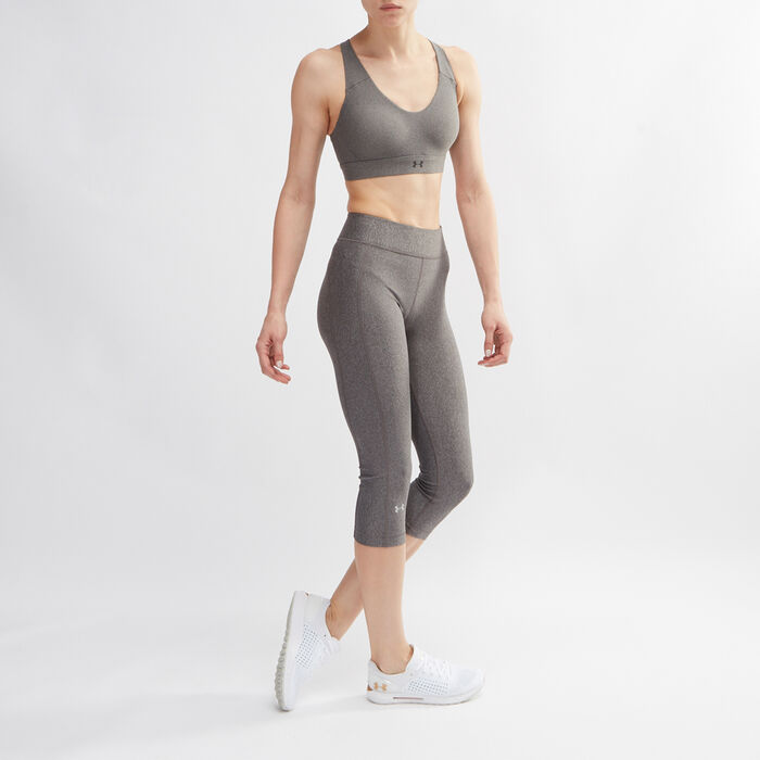 Women's HeatGear Capri Leggings Women's HeatGear Capri Leggings image number 2