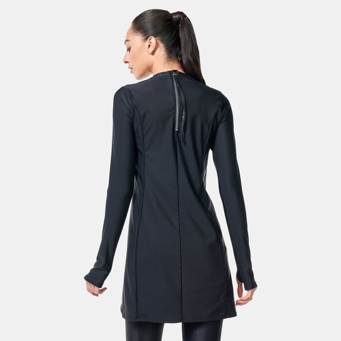 Nike Swim Women's Swim Victory Full-Coverage Dress Black Nike Swim Women's Swim Victory Full-Coverage Dress Black image number 1