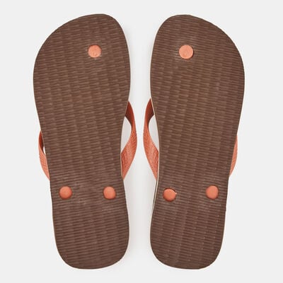 Havaianas Brasil Logo Flip Flops Brown Havaianas Brasil Logo Flip Flops Brown