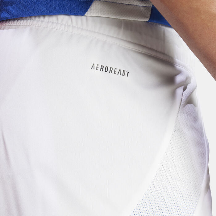 adidas Men's Italy Replica Home Football Shorts - 2024 White adidas Men's Italy Replica Home Football Shorts - 2024 White image number 4