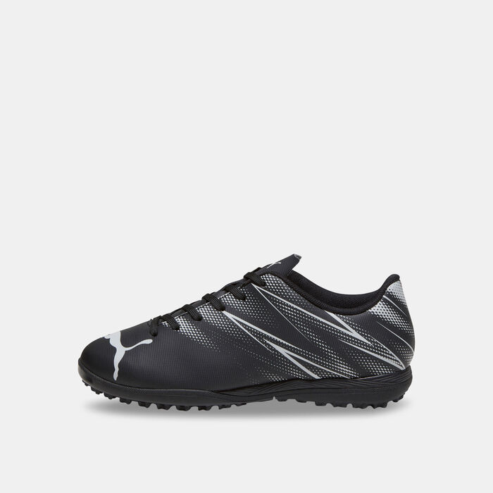 PUMA Kids' ATTACANTO Turf Ground Football Shoes Black PUMA Kids' ATTACANTO Turf Ground Football Shoes Black image number 0