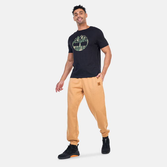 Timberland Men's Woven Badge Sweatpants Gold Timberland Men's Woven Badge Sweatpants Gold image number 2