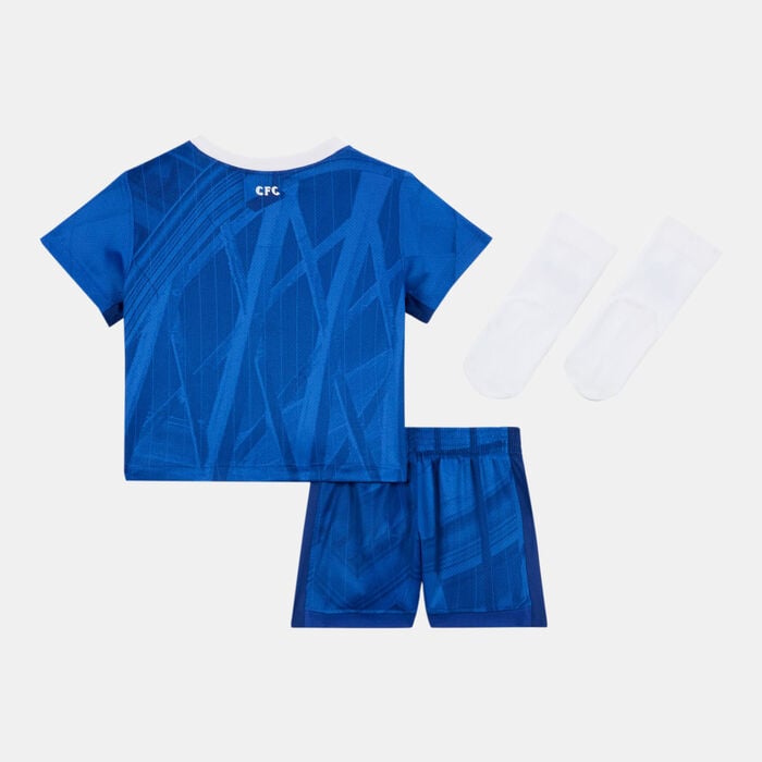 Nike Kids' Chelsea 25/26 Home Replica 3-Piece Football Kit Blue Nike Kids' Chelsea 25/26 Home Replica 3-Piece Football Kit Blue image number 1